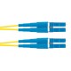 Panduit 5m OS2 LC Duplex cable de fibra optica Amarillo f92ellnlnsnm005